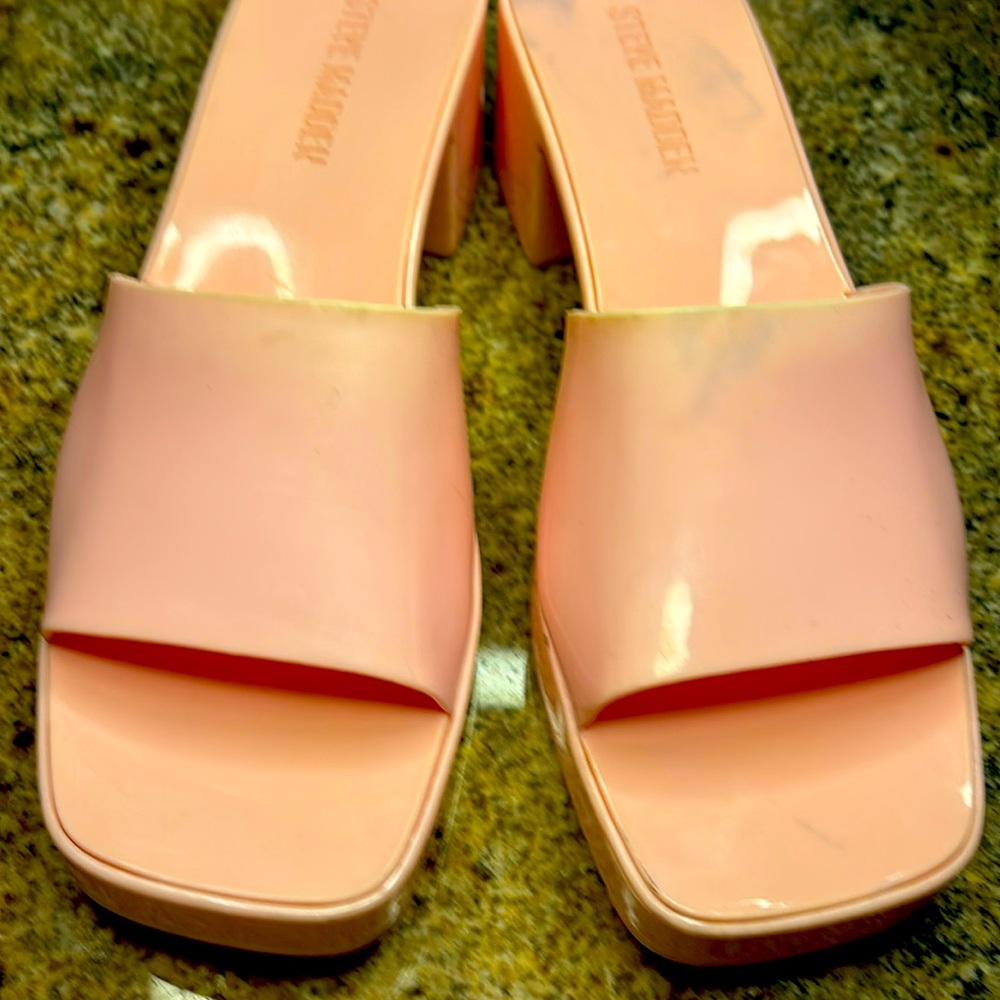 Steve Madden Size 10 Pink Harlin Platform Shoes